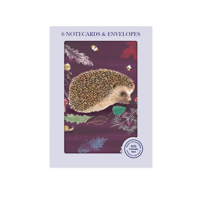 otter-house-puzzle-beyond-the-hedgerow-notizkarten-6er-igel image 1