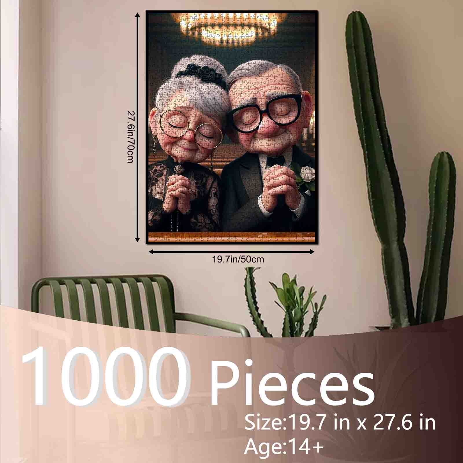 tucocoo-vintage-loving-couple-portrait-puzzle-1000-teile image 5