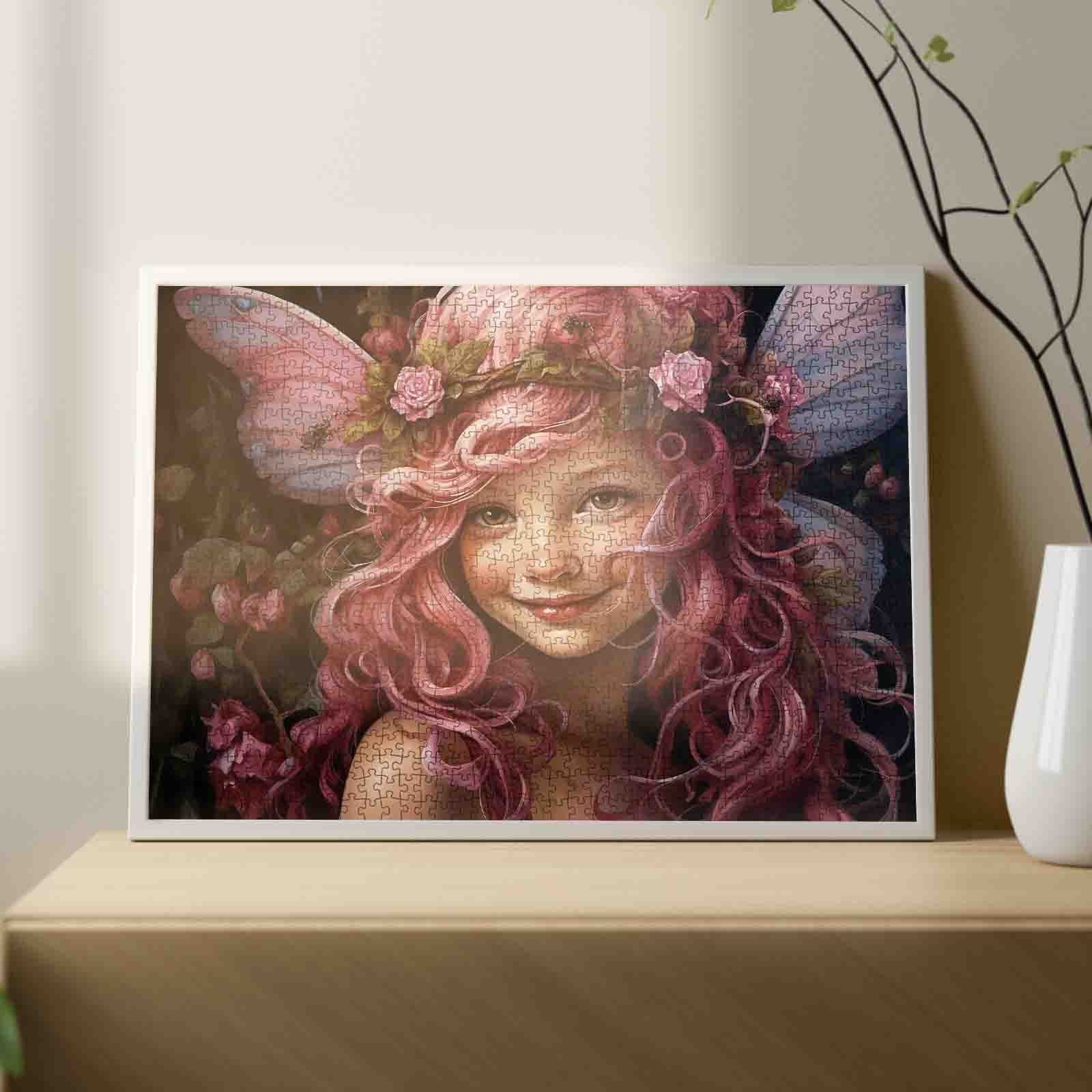 tucocoo-smiling-fairy-pink-hair-puzzle-1000-teile-rosen image 3
