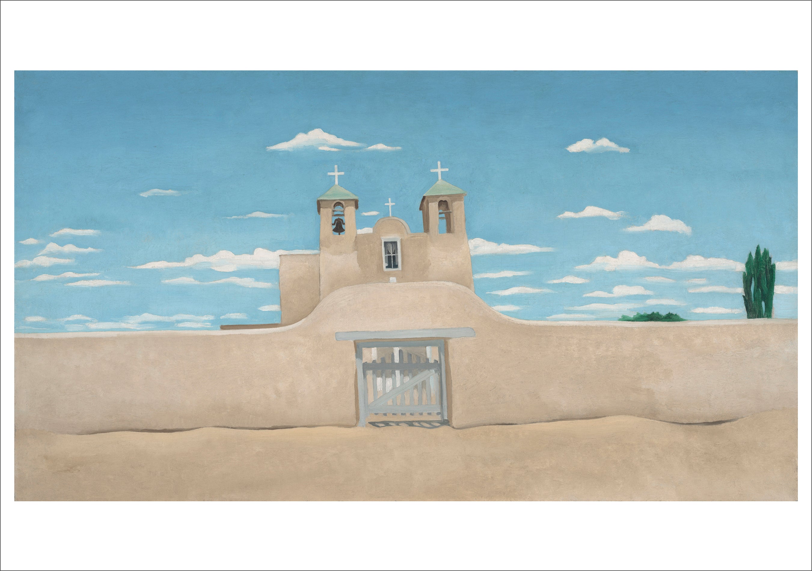 pomegranate-georgia-o-keeffe-architecture-kartenbox-20tlg image 5