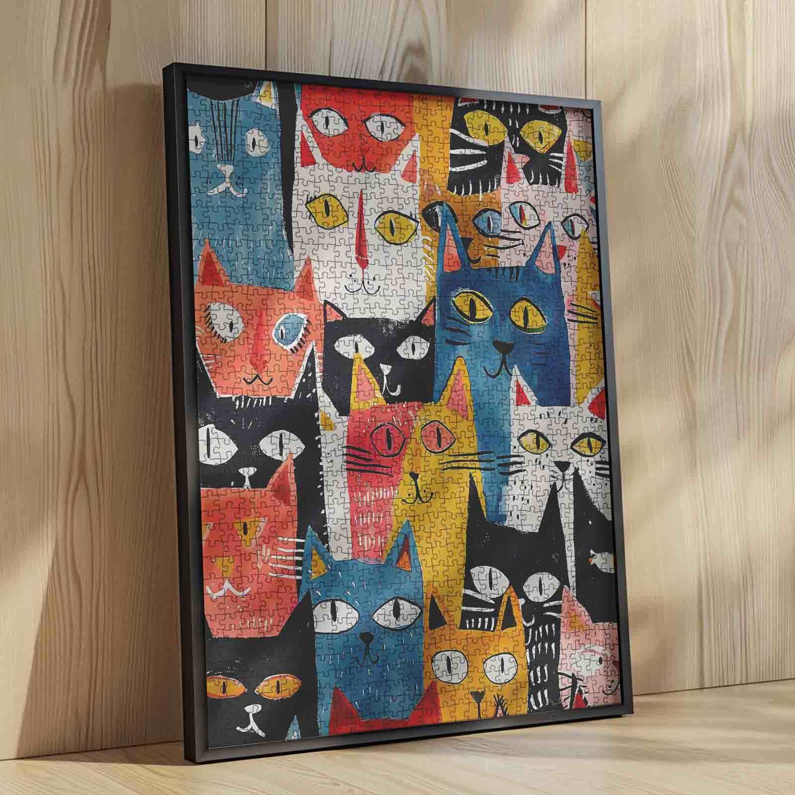 tucocoo-colorful-cats-puzzle-1000-teile-bunte-katzen image 4