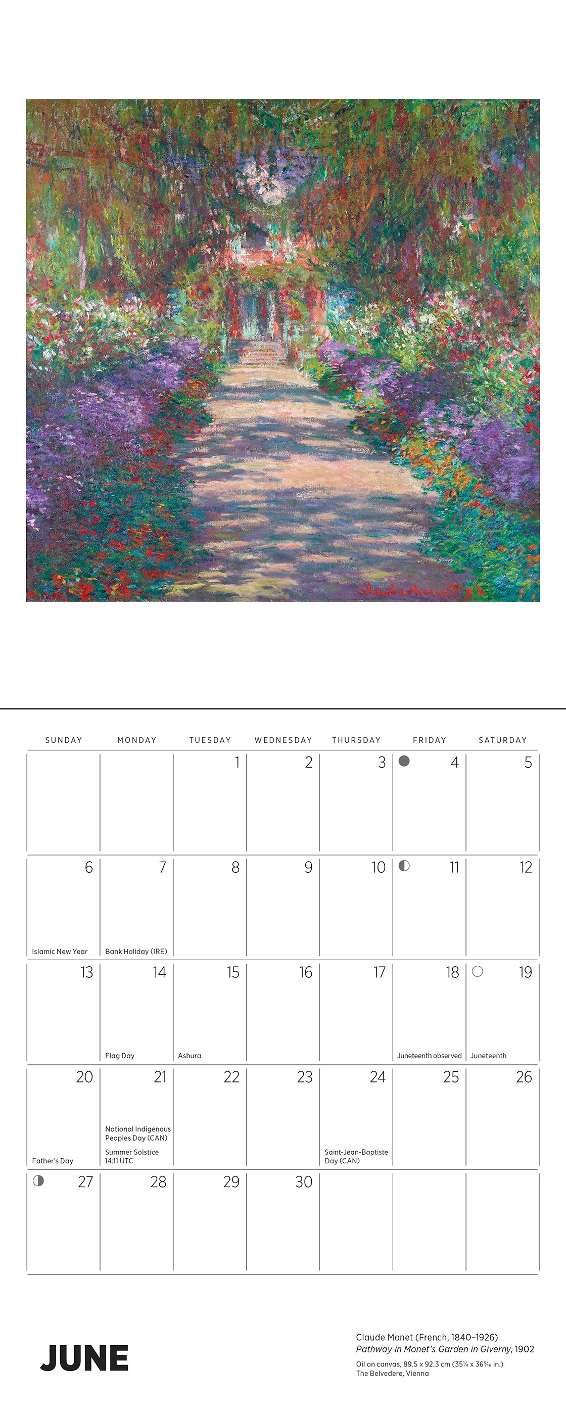 pomegranate-mini-calendar-claude-monet-2027-wandkalender image 3