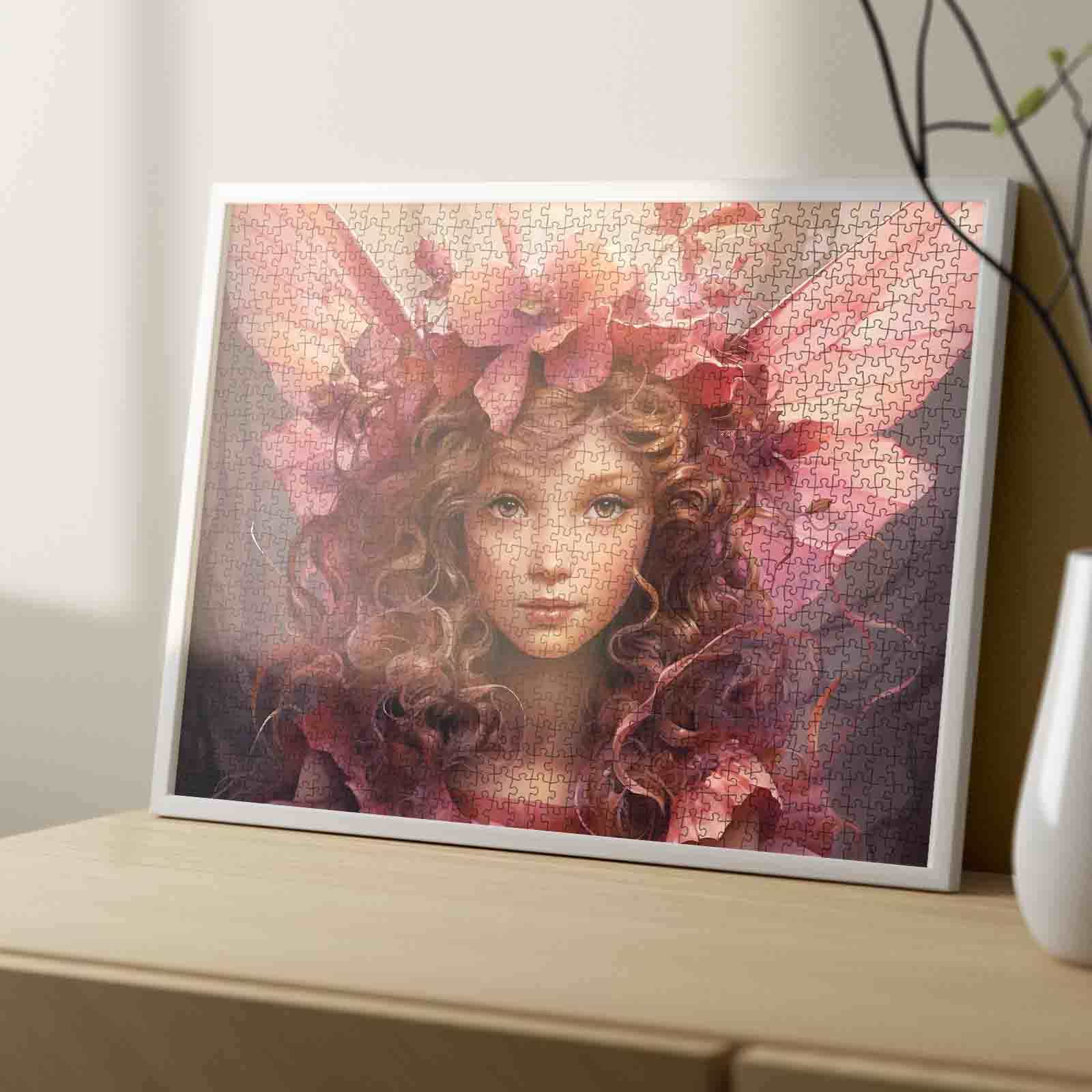 tucocoo-delicate-fairy-pink-petal-puzzle-1000-teile-fee image 4