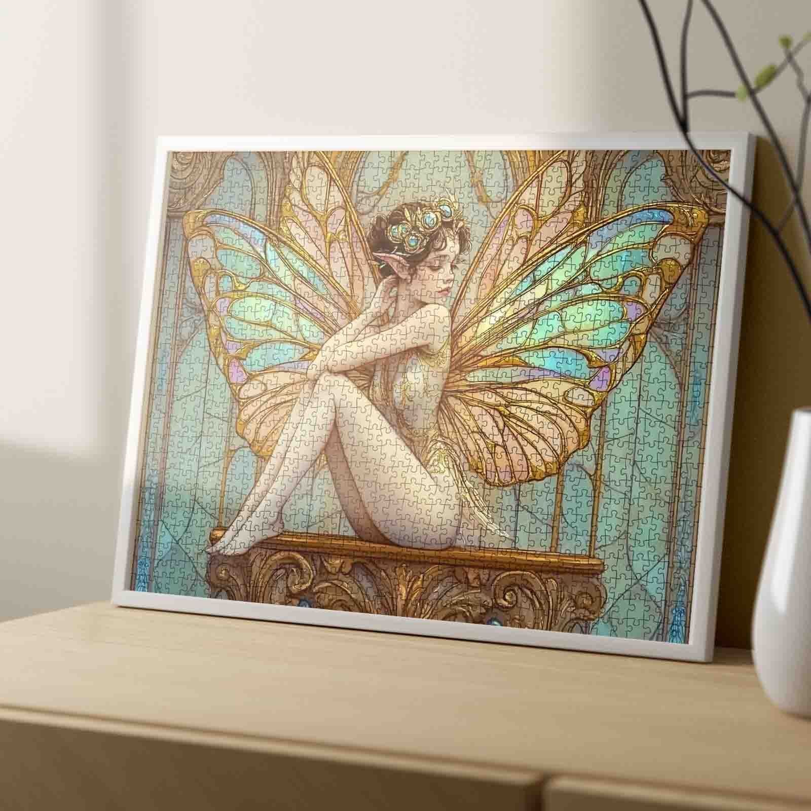 tucocoo-golden-winged-fairy-puzzle-1000-teile-fee-goldfl-gel image 4