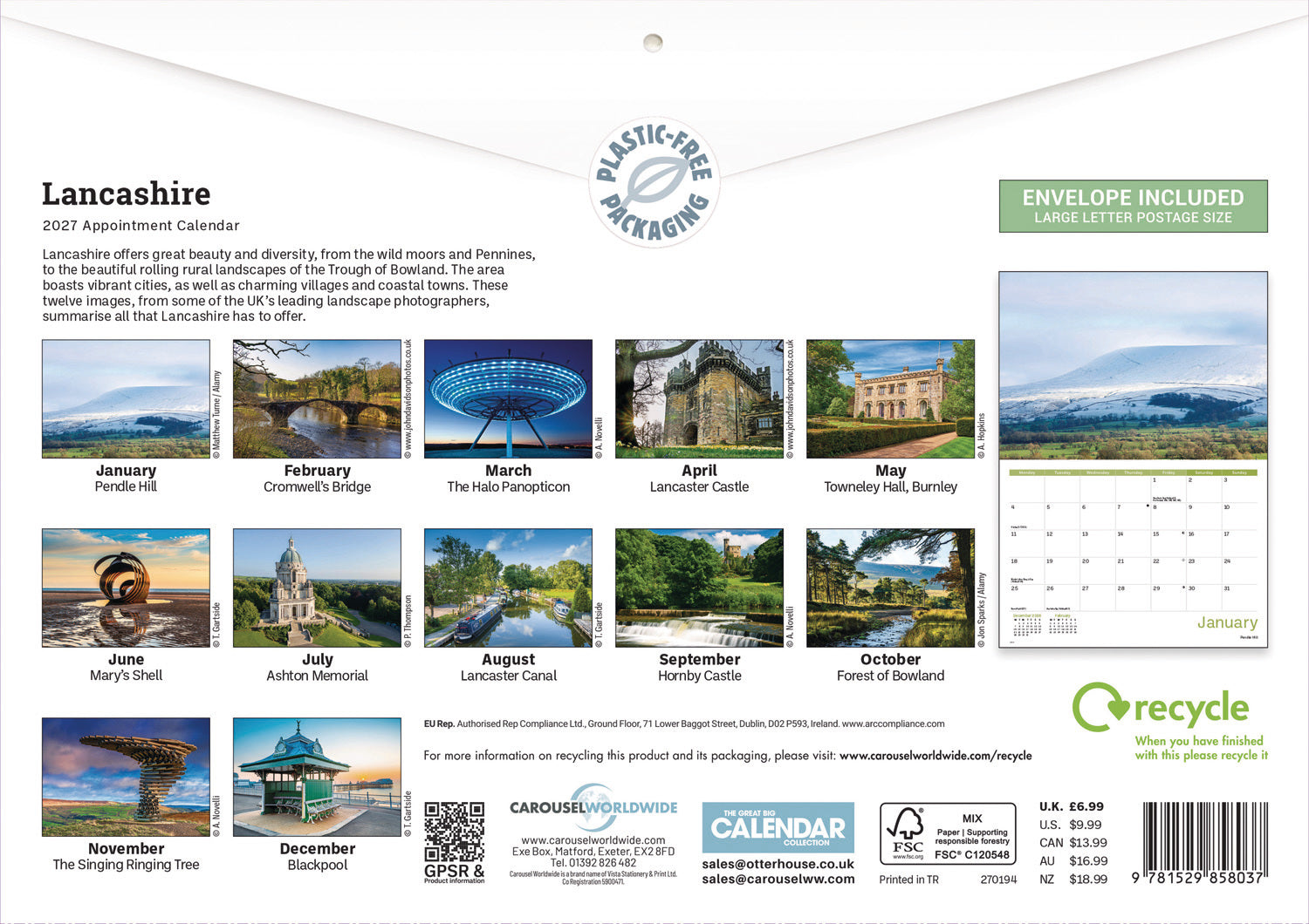otter-house-lancashire-a4-kalender-2027-wandkalender image 2