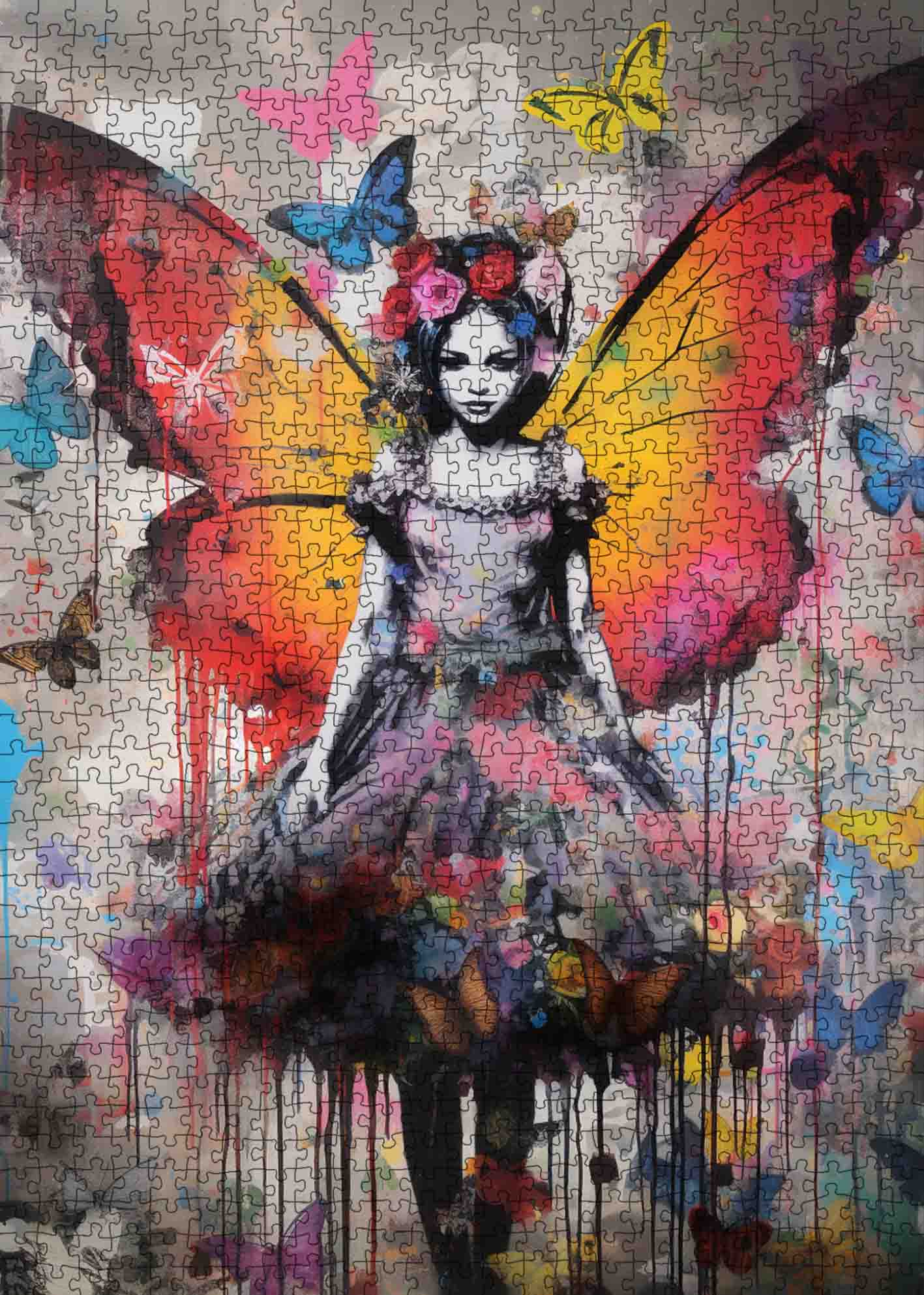 tucocoo-jigsaw-butterfly-fairy-puzzle-1000-teile-schmetterling image 2