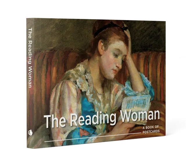 pomegranate-the-reading-woman-postkartenbuch-30-karten image 1