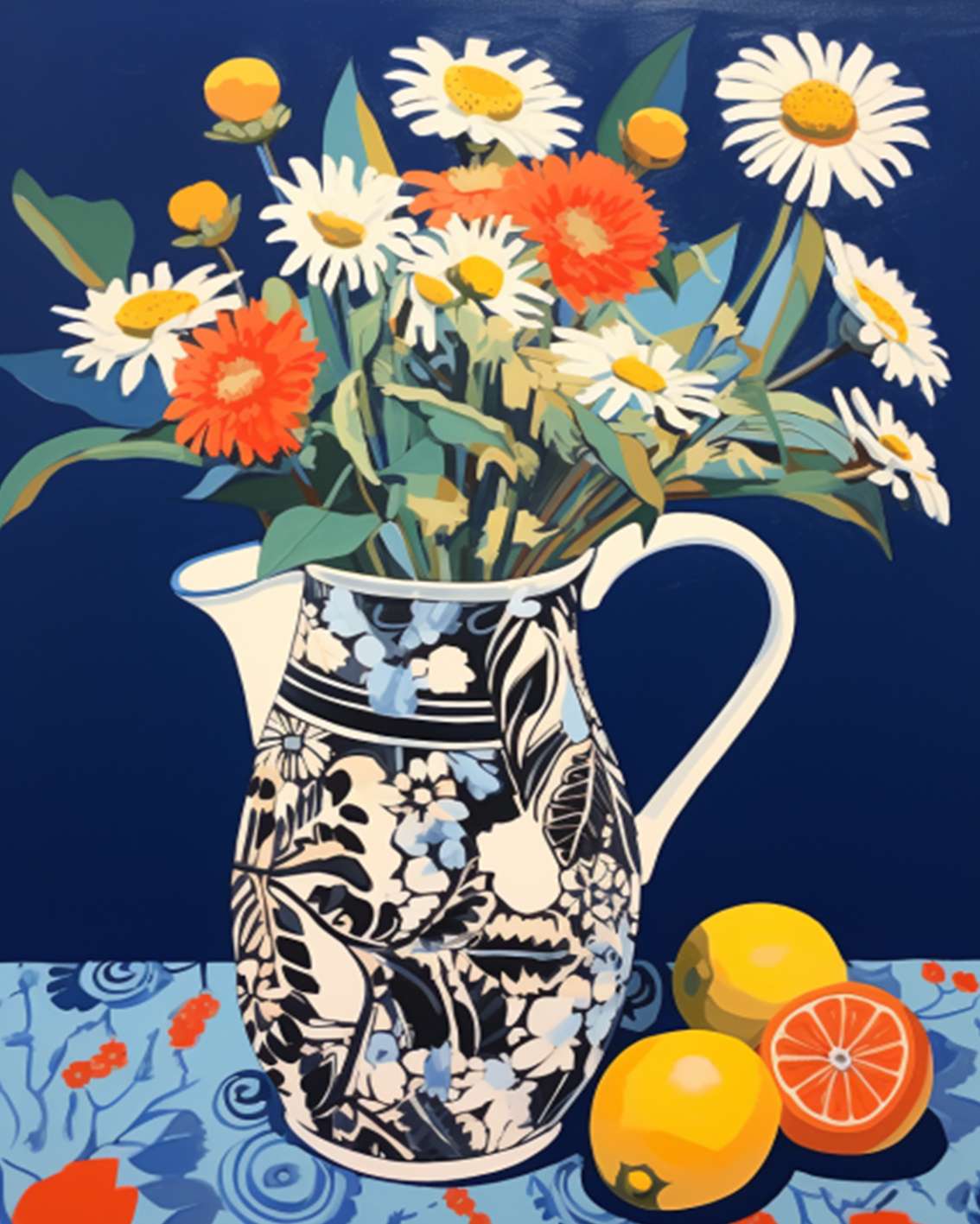 tucocoo-daisy-bouquet-malen-nach-zahlen-blumen-40x50 image 2