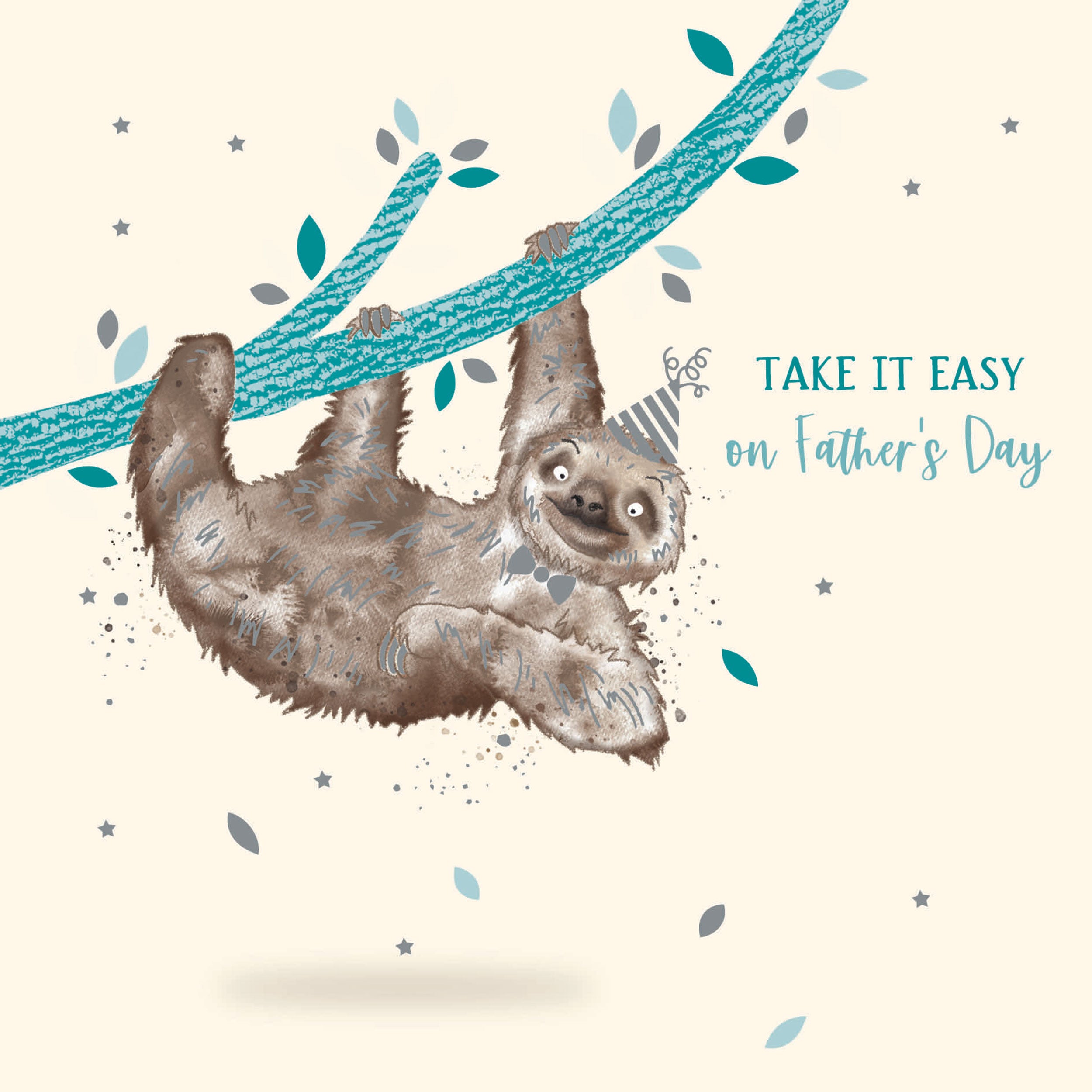 otter-house-greetings-cards-vatertagskarte-take-it-easy image 1