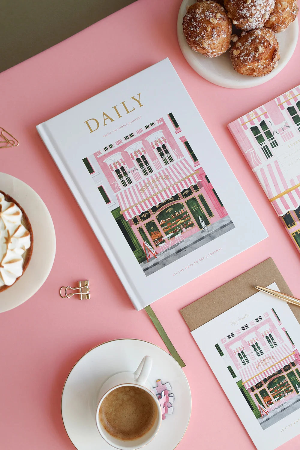 all-the-ways-to-say-daily-bakery-notizbuch-a5-liniert-goldfolie image 8