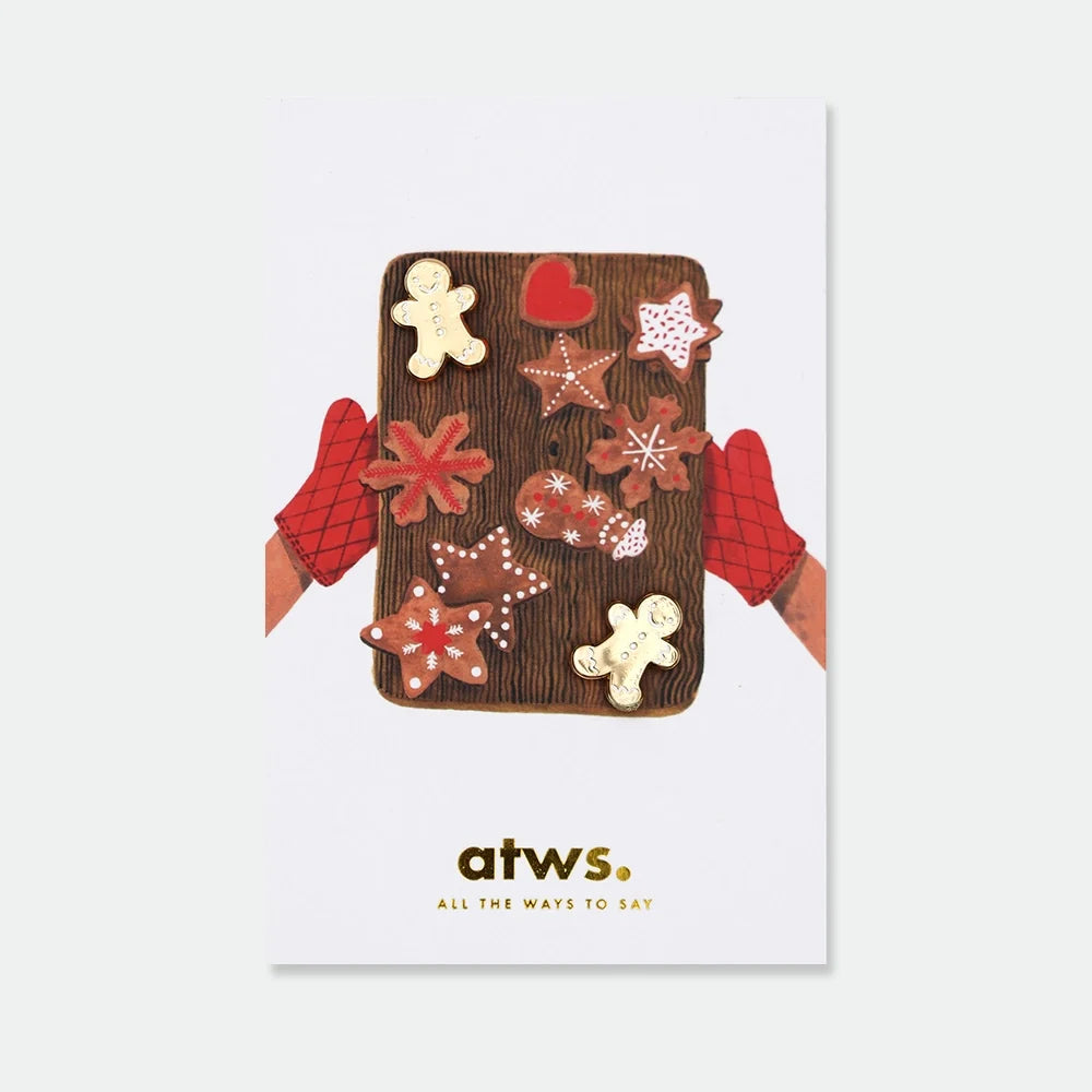 all-the-ways-to-say-gingerbread-duo-pins-emaille-weihnachten image 1