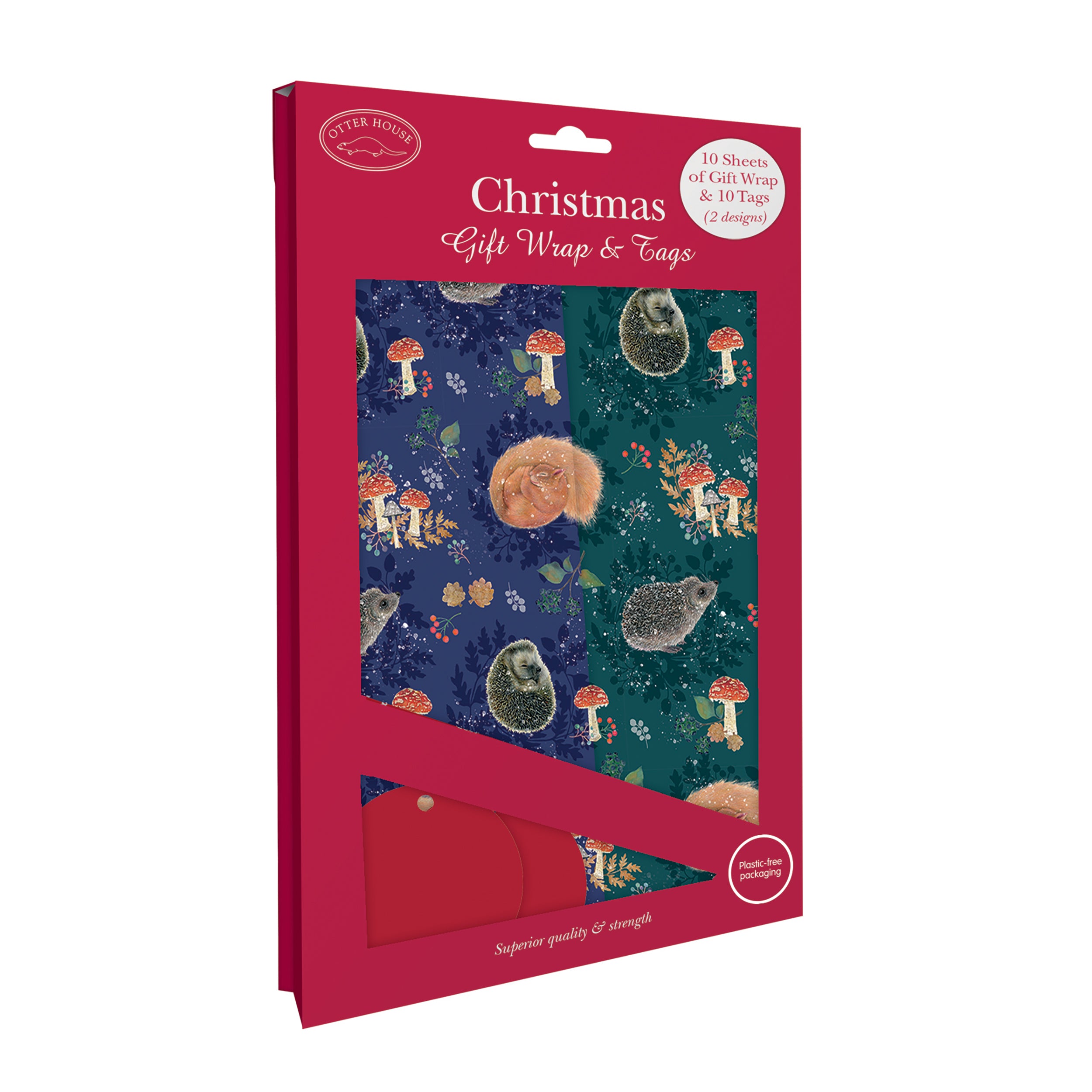 otter-house-snug-for-winter-geschenkpapier-10-b-gen-weihnachtstiere image 6