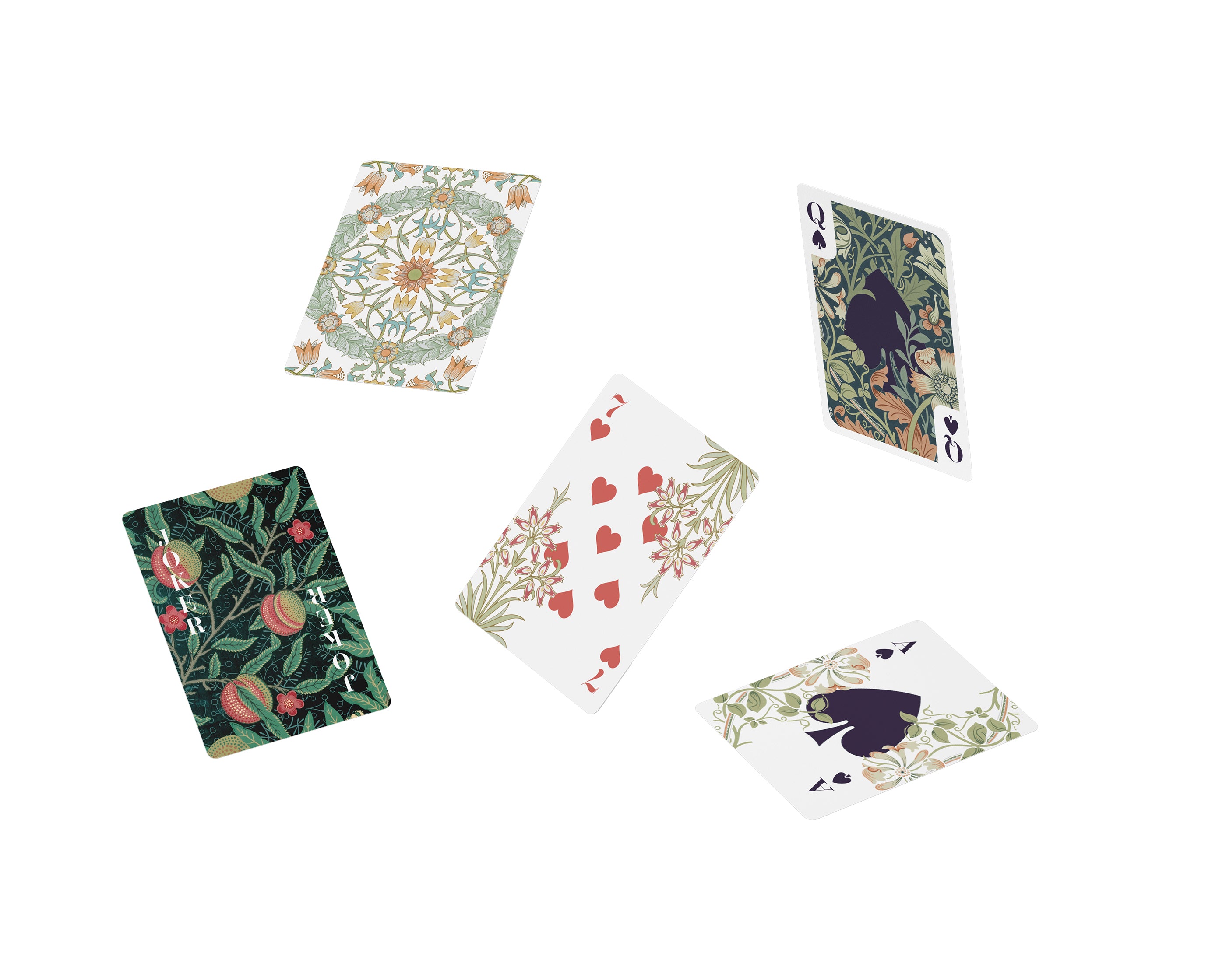 pomegranate-william-morris-spielkarten-floral-arts-crafts image 3