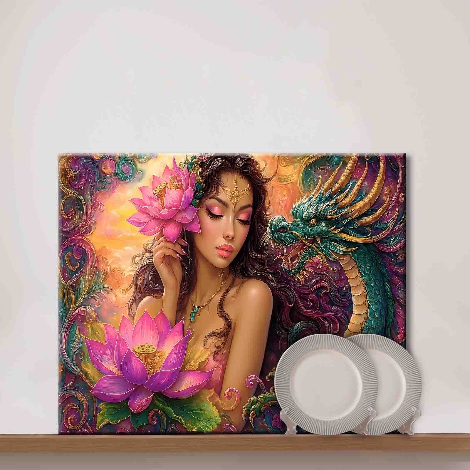 tucocoo-lotus-beauty-and-dragon-malen-nach-zahlen-40x50cm image 3