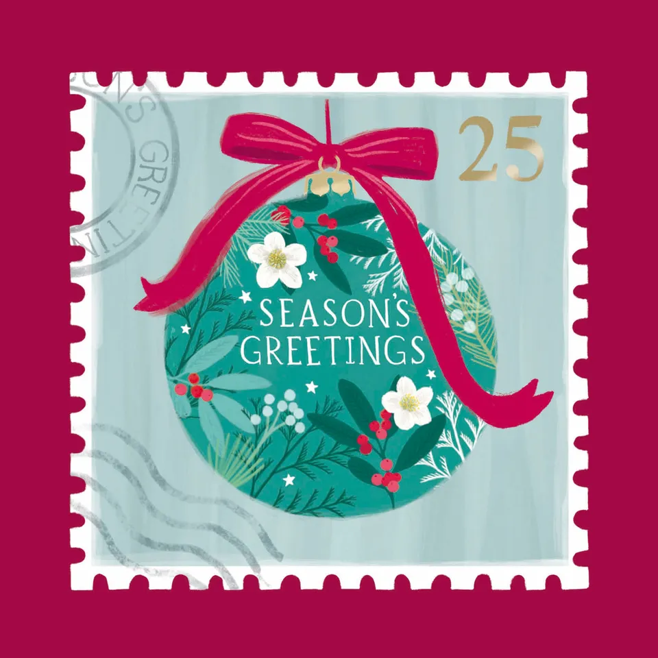 otter-house-luxury-weihnachtskarten-10er-twin-pack-charity image 1
