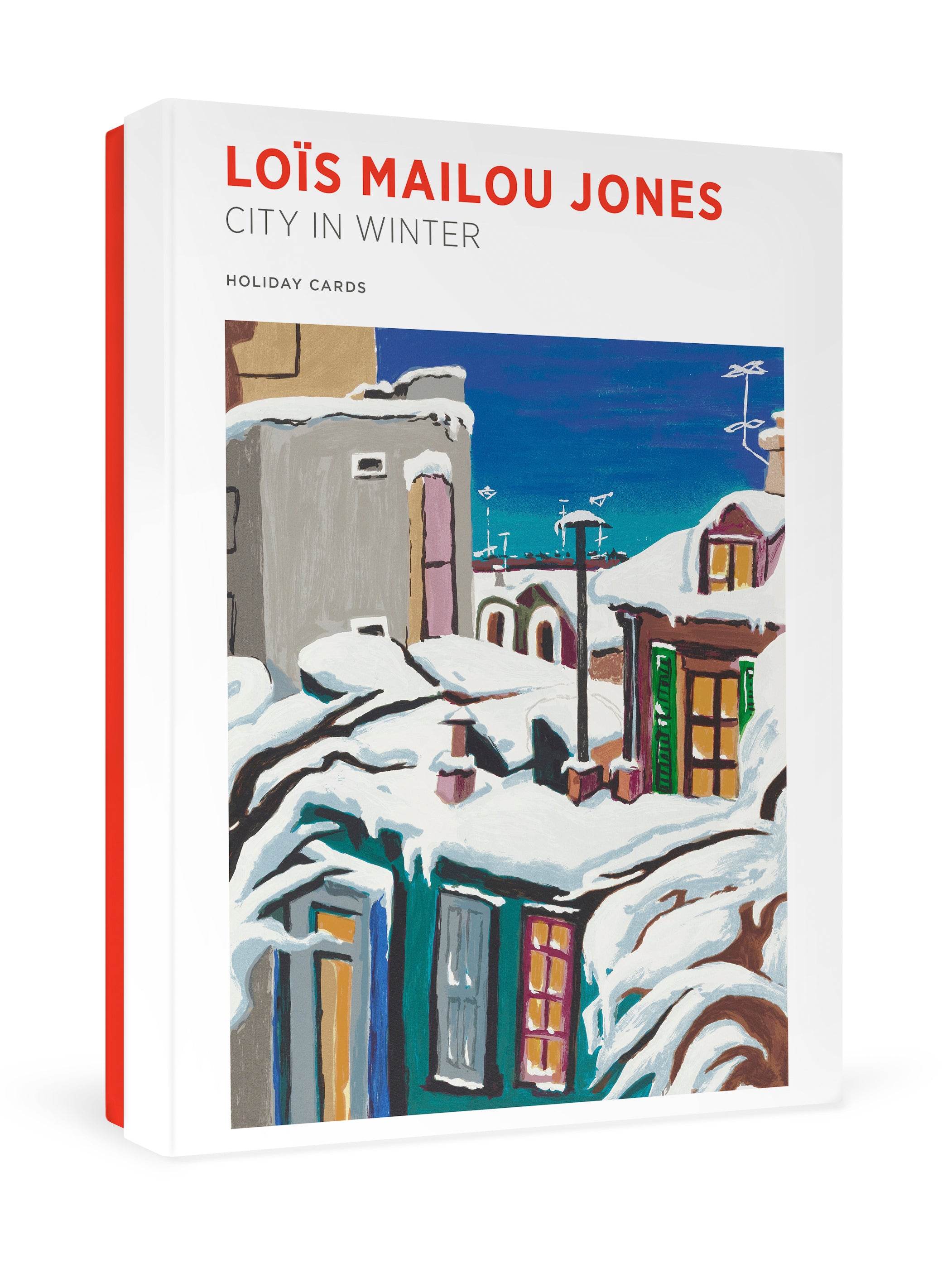 pomegranate-lo-s-mailou-jones-city-in-winter-weihnachtskarten image 1