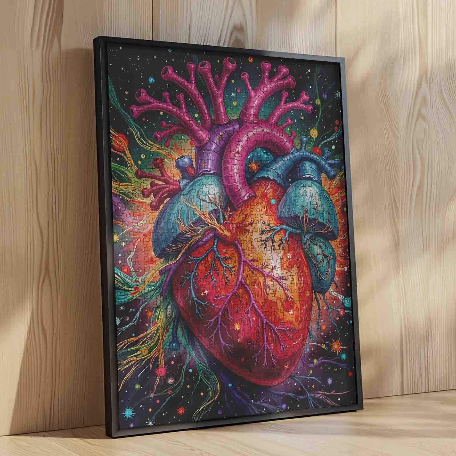 tucocoo-anatomical-heart-puzzle-1000-teile-buntes-herz image 4