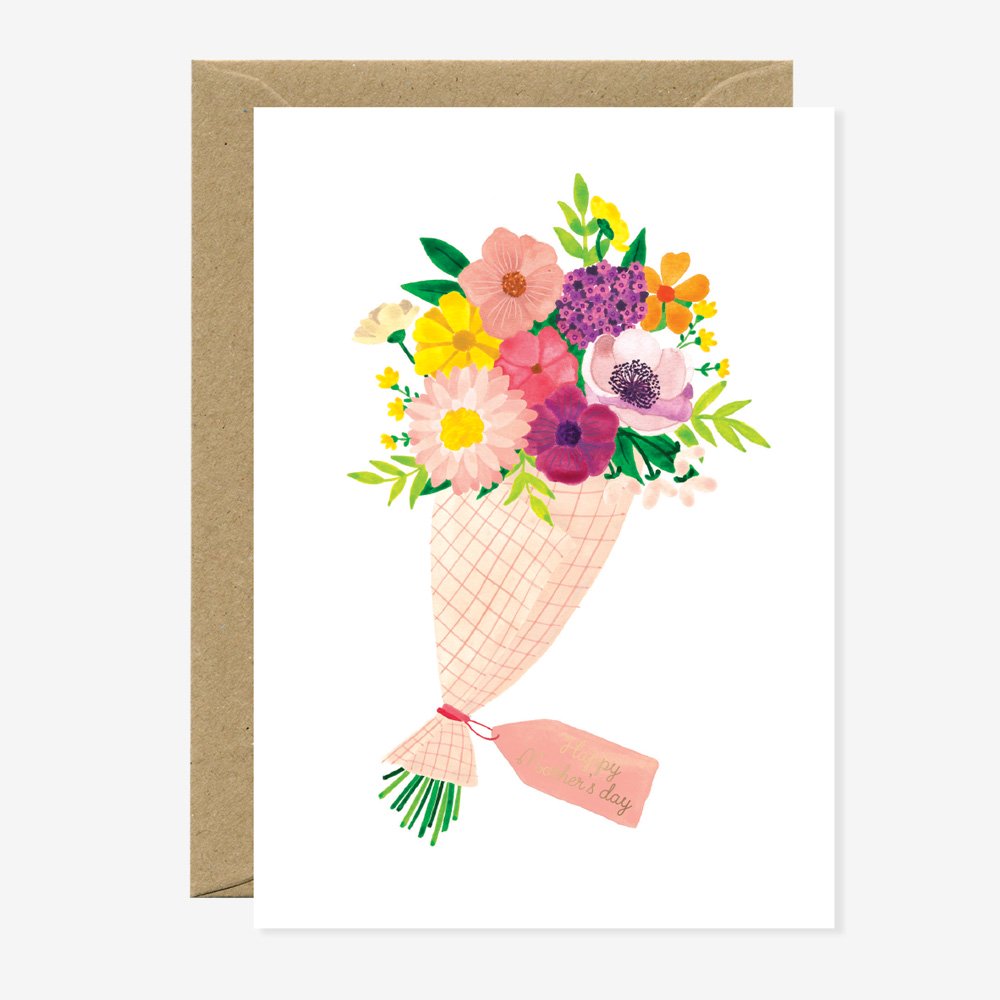 all-the-ways-to-say-mother-s-day-bouquet-muttertagskarte-a6 image 1
