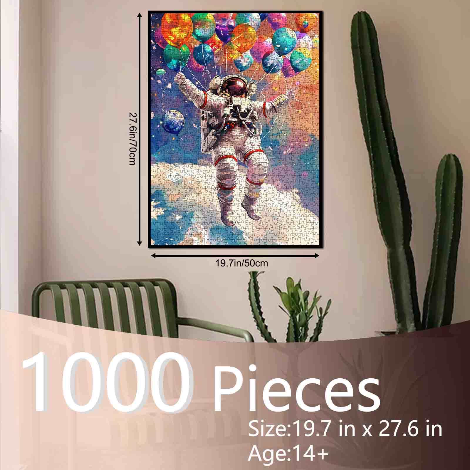 tucocoo-brave-astronaut-balloon-puzzle-1000-teile-weltraum image 5