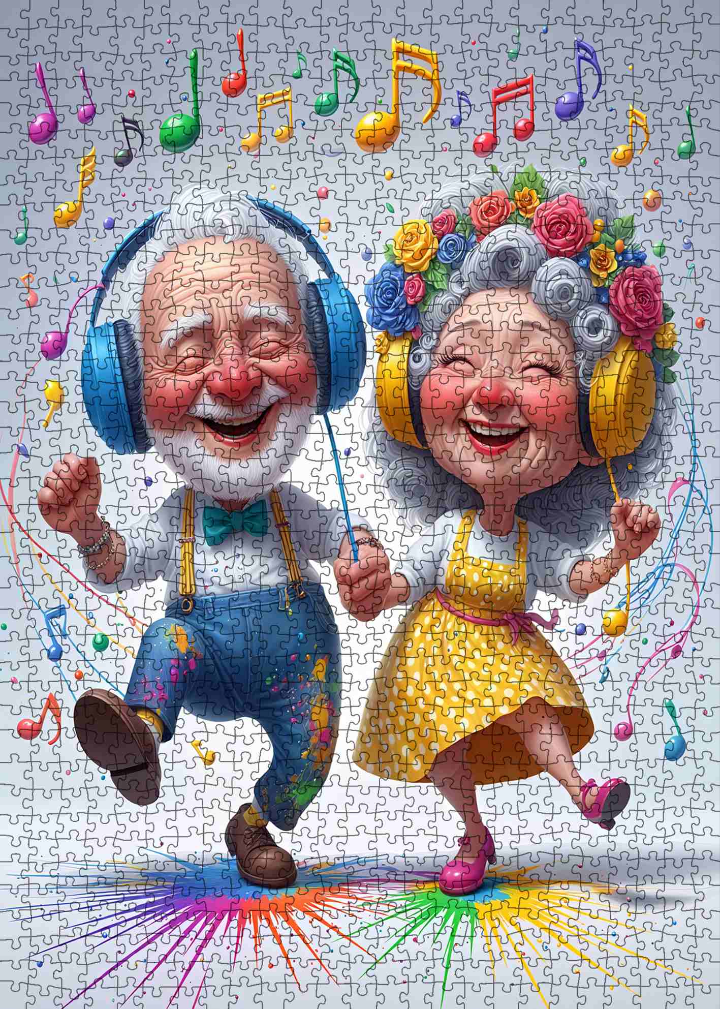 tucocoo-jigsaw-puzzles-tanzendes-paar-puzzle-1000-teile-musik image 2