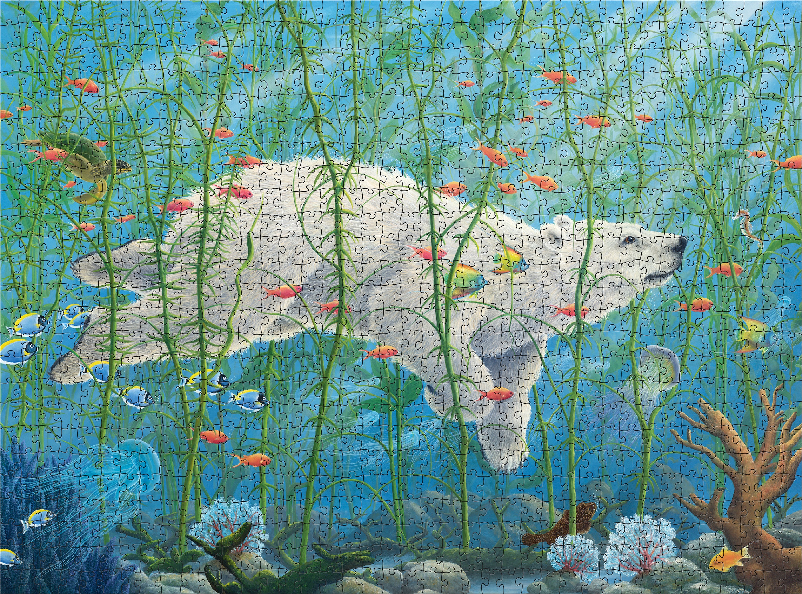 pomegranate-robert-bissell-the-buffalo-puzzle-1000-teile image 2