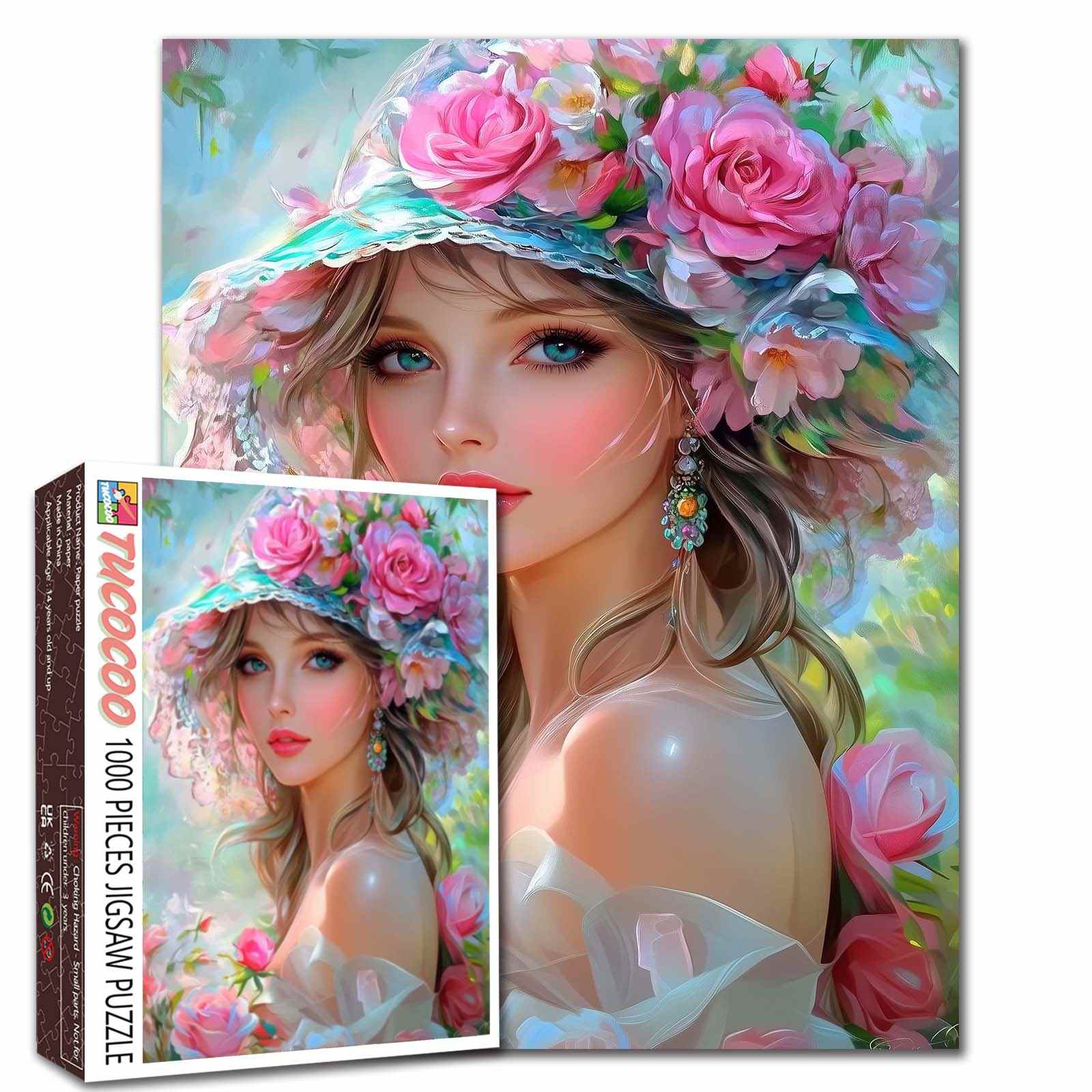 tucocoo-floral-elegance-beauty-puzzle-1000-teile-garten image 1