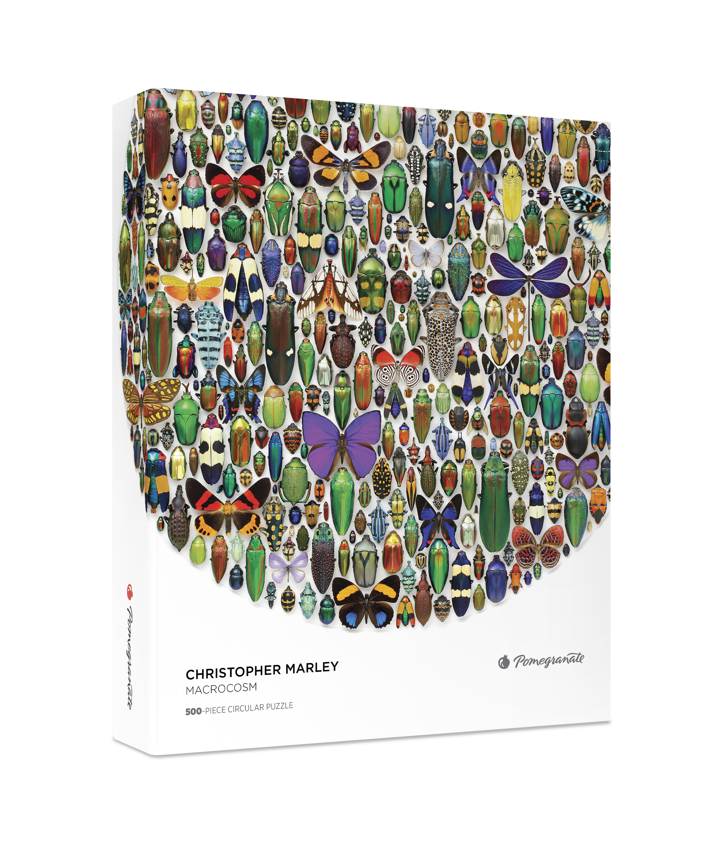 pomegranate-christopher-marley-macrocosm-puzzle-500-teile-rund image 1