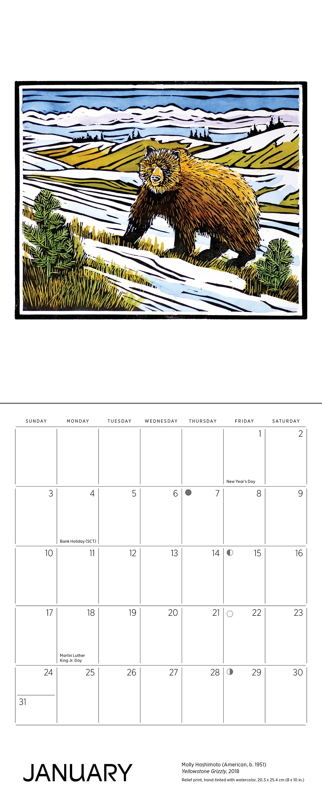 pomegranate-wildlife-2027-mini-kalender-hashimoto image 3