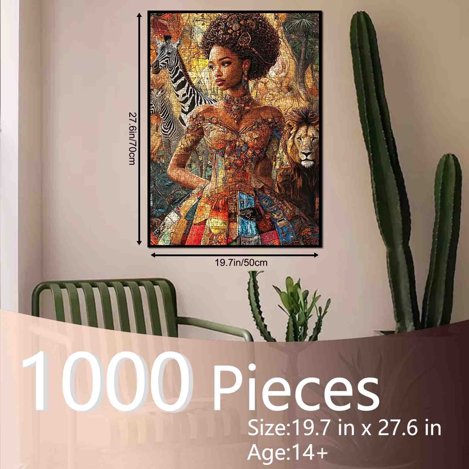 tucocoo-african-queen-wildlife-puzzle-1000-teile-l-we image 5