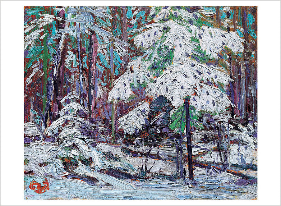 pomegranate-tom-thomson-book-of-postcards-30-postkarten-landschaft image 2