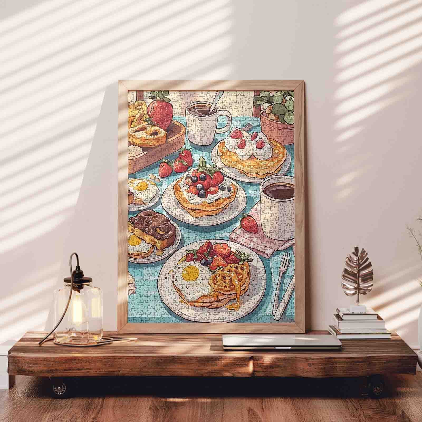 tucocoo-brunch-feast-sunny-table-puzzle-1000-teile-essen image 3