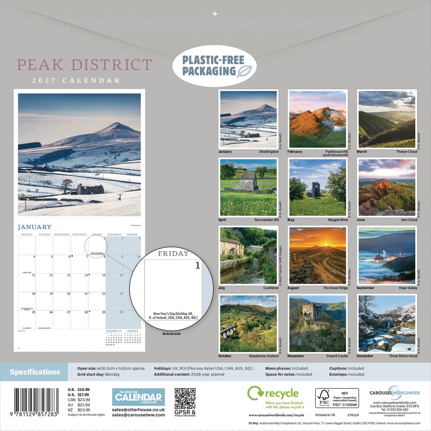 otter-house-peak-district-wandkalender-2027-mit-monatsbildern image 2