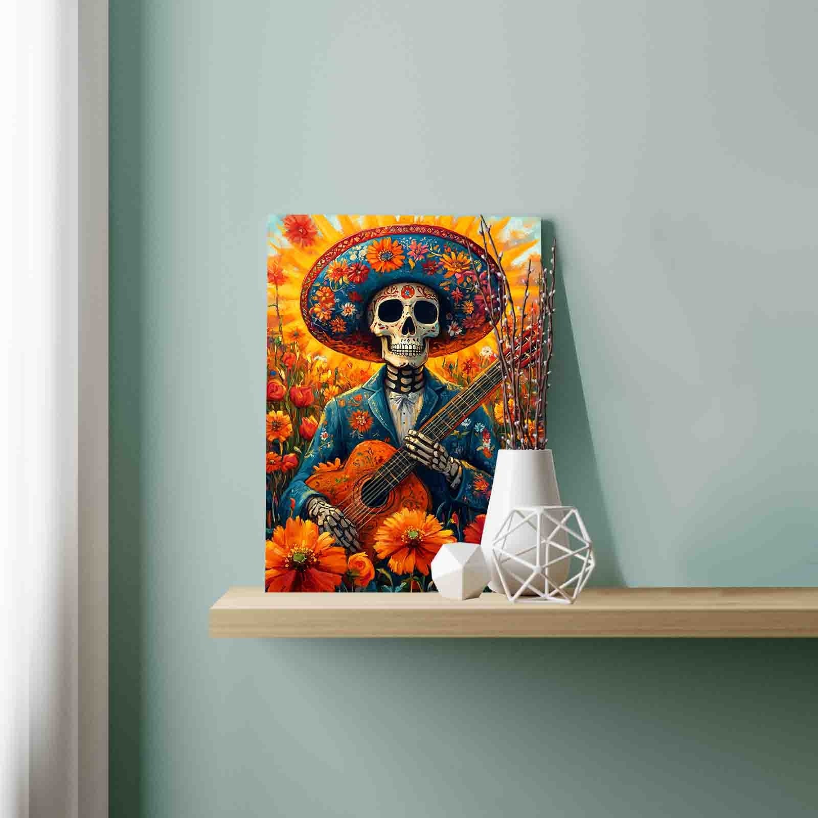 tucocoo-mariachi-skeleton-serenade-malen-nach-zahlen-40x50 image 3
