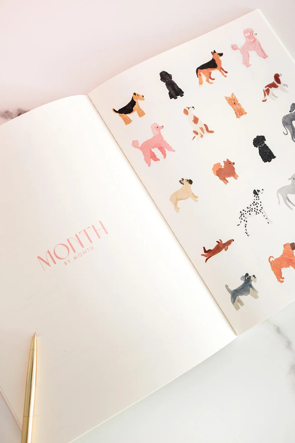 all-the-ways-to-say-dogues-monthly-planner-hund-19x24-5-cm image 7