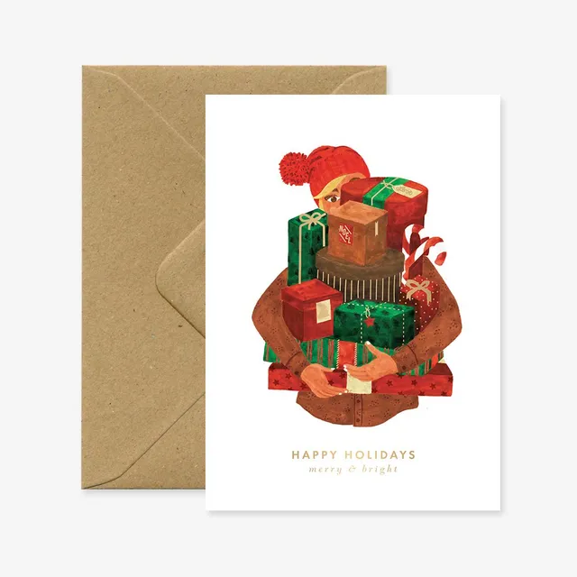all-the-ways-to-say-girl-present-gru-karte-a6-weihnachten image 1