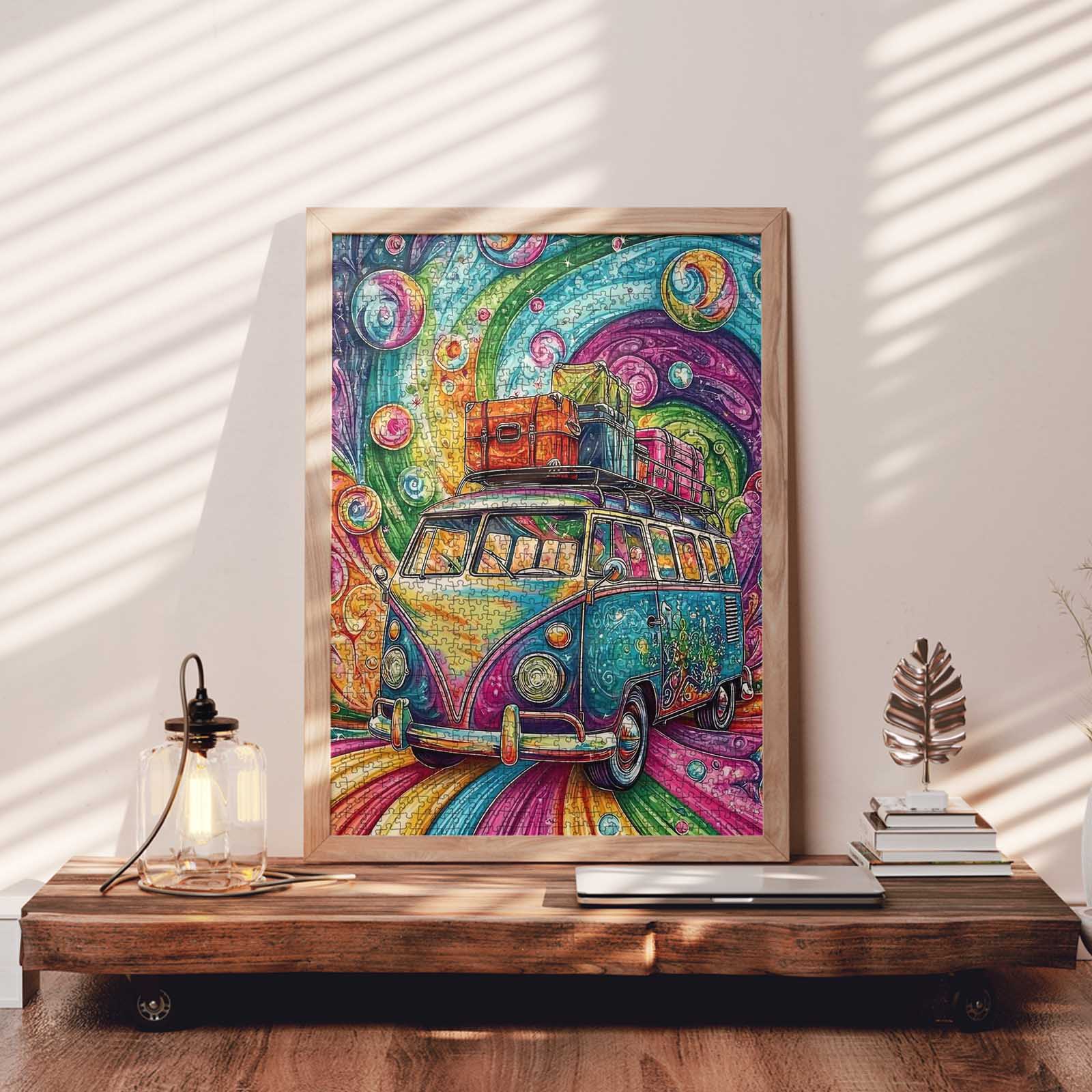 tucocoo-vibrant-road-trip-van-puzzle-1000-teile-vintage-bus image 3
