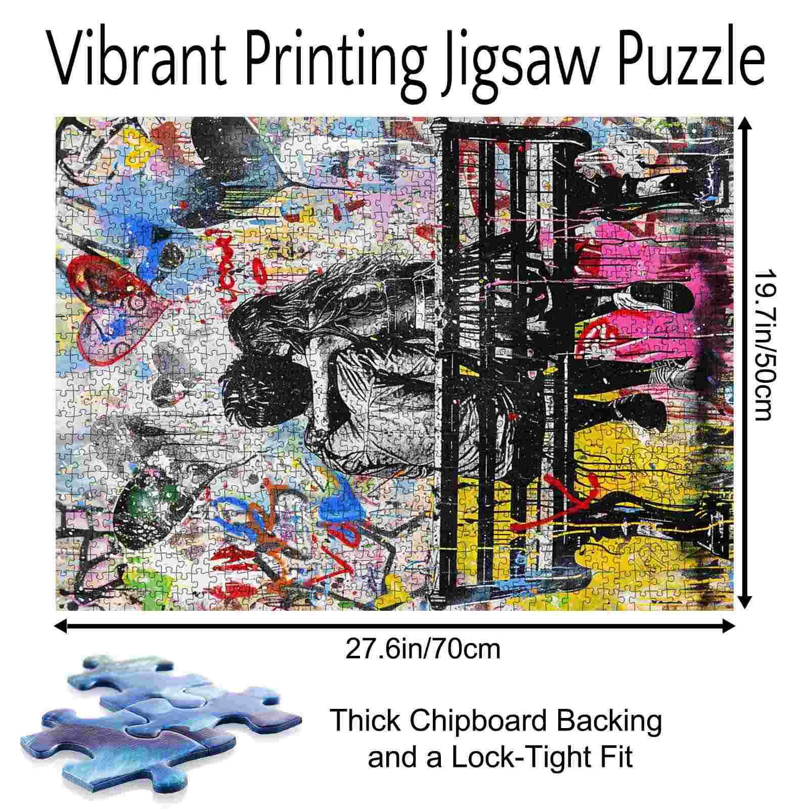 tucocoo-love-on-bench-jigsaw-puzzle-1000-teile-graffiti image 5