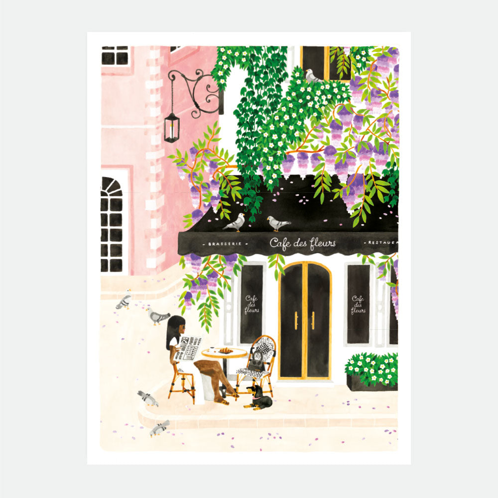 all-the-ways-to-say-paris-poster-kunstdruck-stadtmotiv-2 image 1