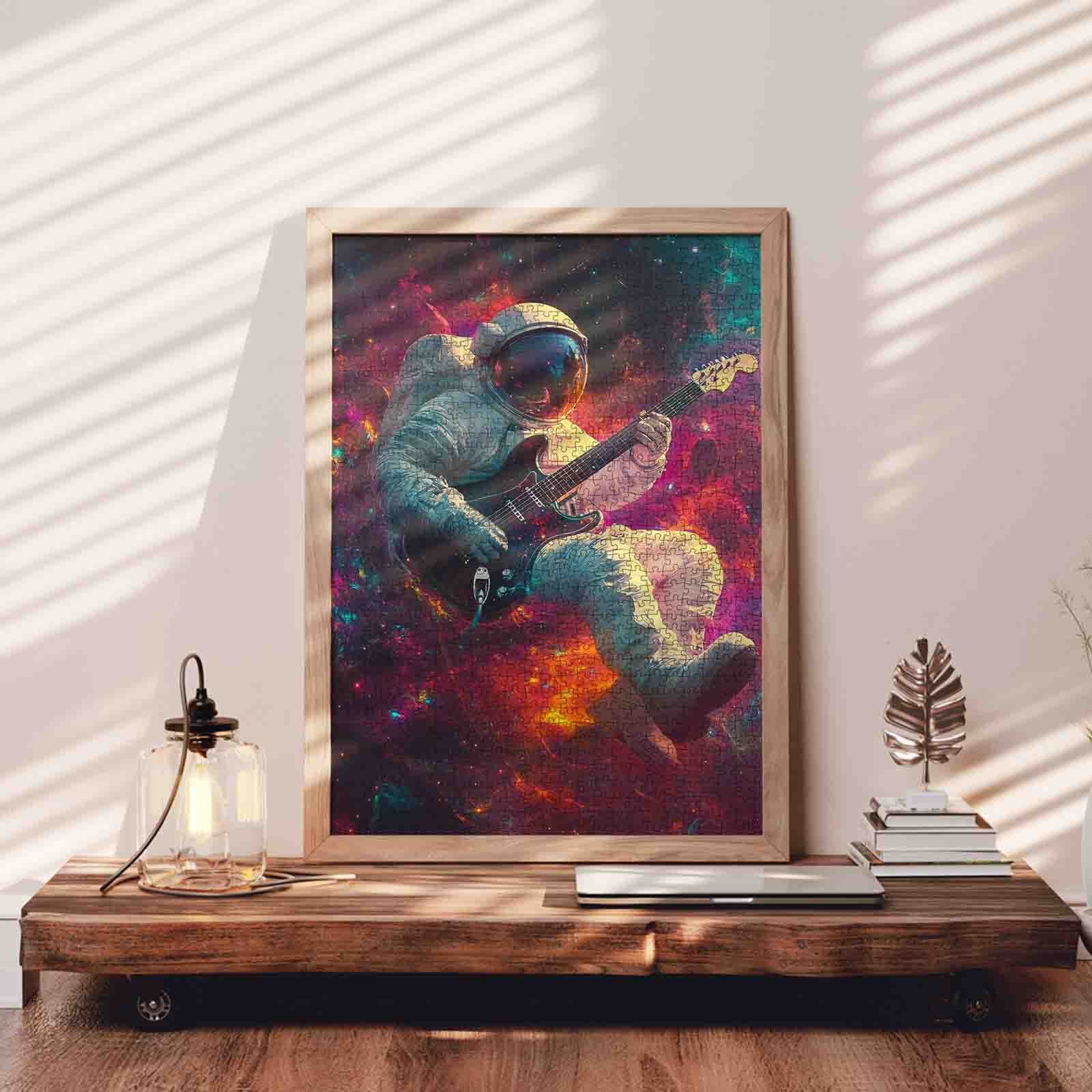 tucocoo-cosmic-guitar-astronaut-puzzle-1000-teile-weltraum image 3