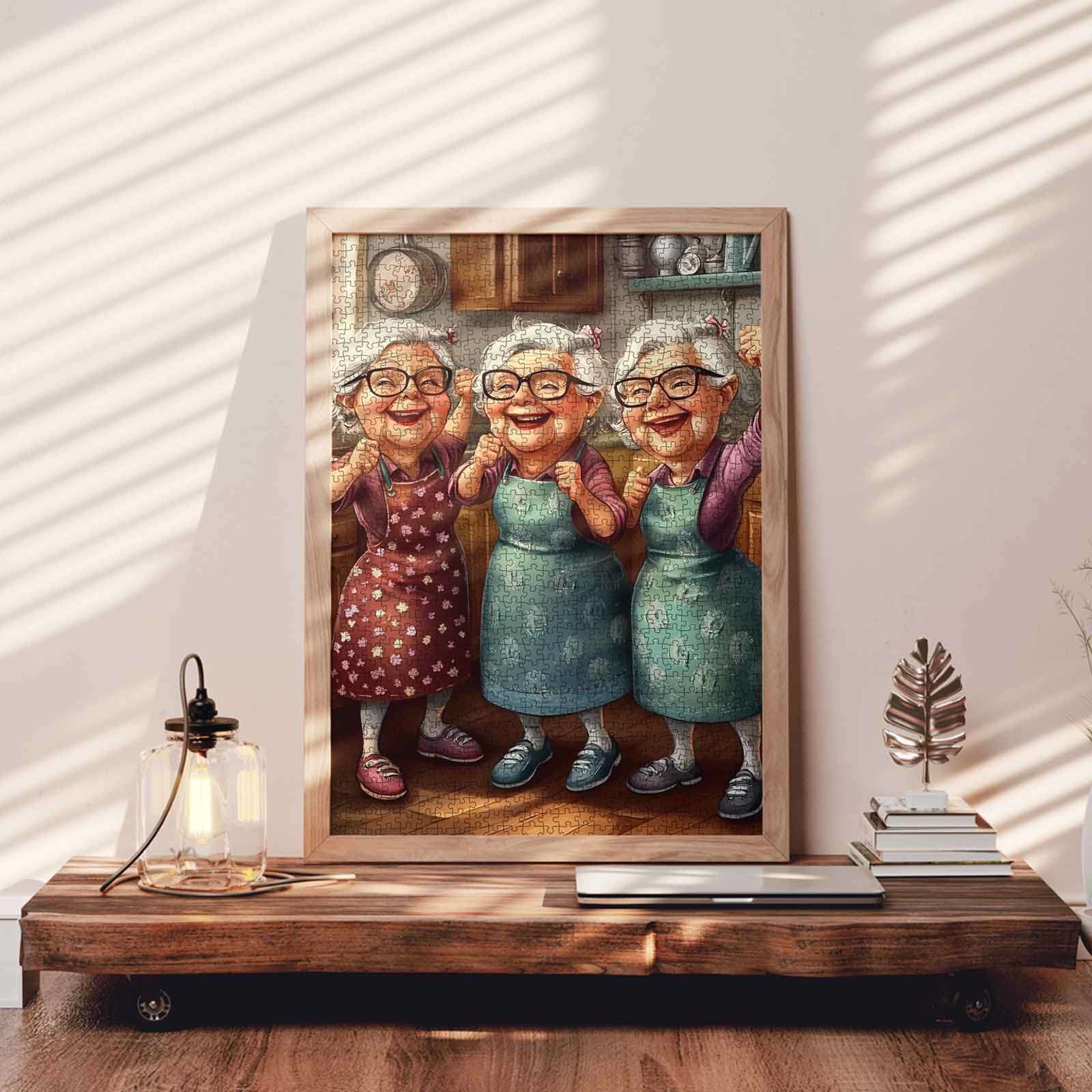 tucocoo-dancing-grandmas-in-kitchen-puzzle-1000-teile-k-che image 3
