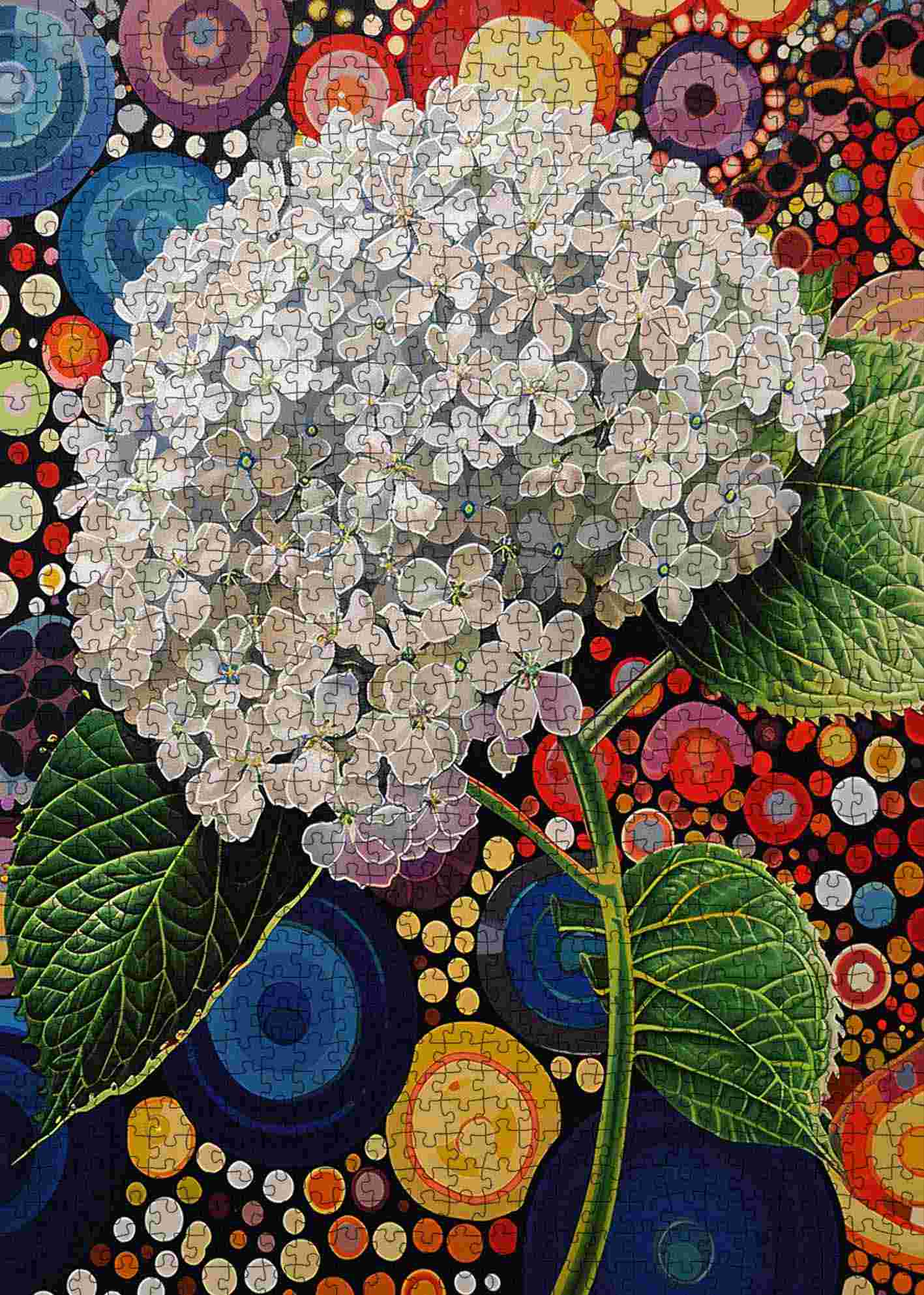 tucocoo-radiant-hydrangea-bloom-puzzle-1000-teile-hortensie image 2