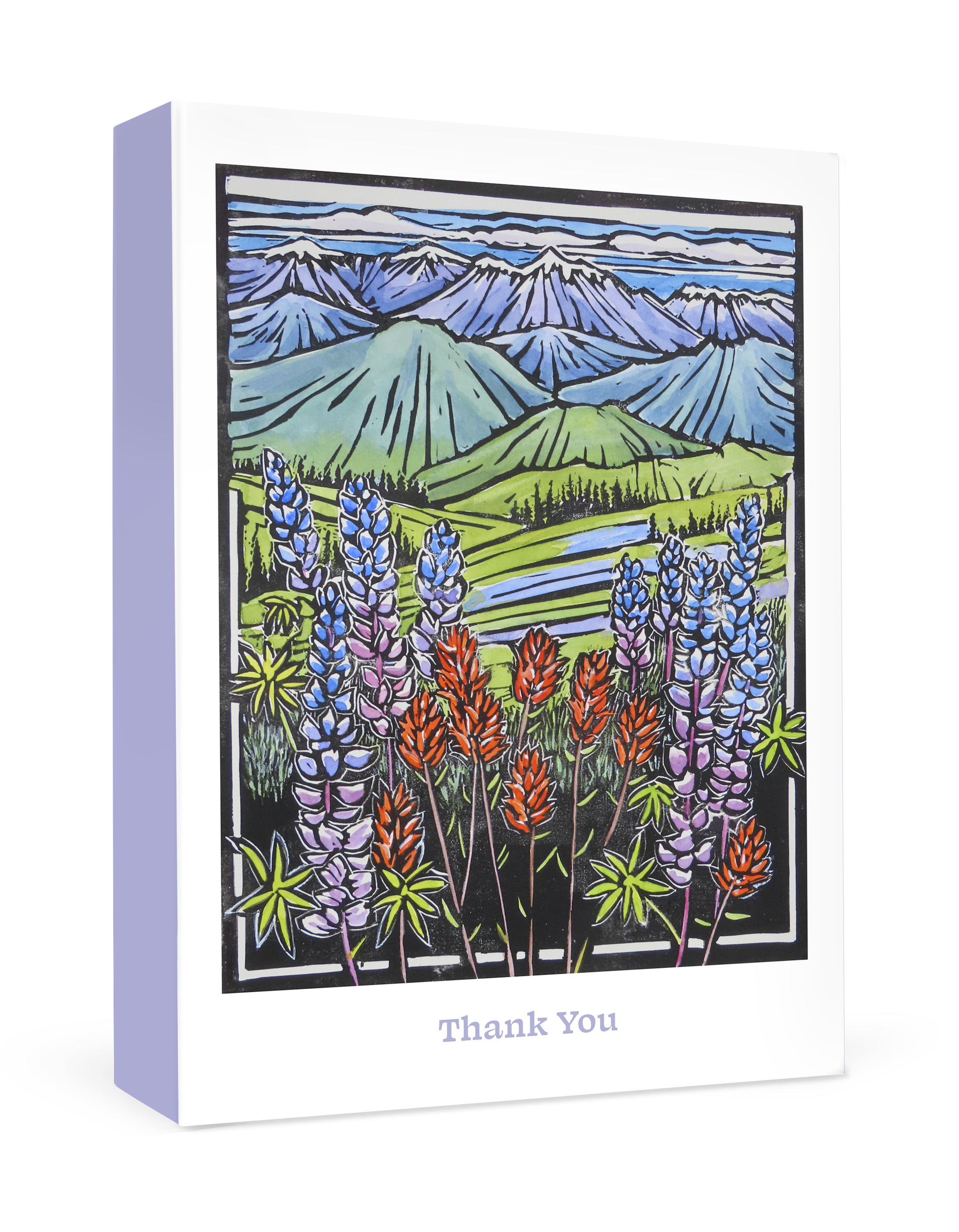 pomegranate-molly-hashimoto-paintbrush-lupine-dankeskarten-box image 1