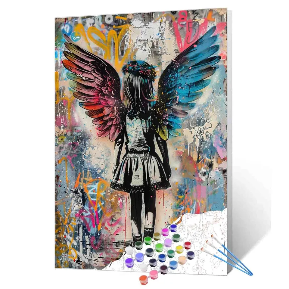 tucocoo-girl-angel-wings-malen-nach-zahlen-40x50-ohne-rahmen image 1