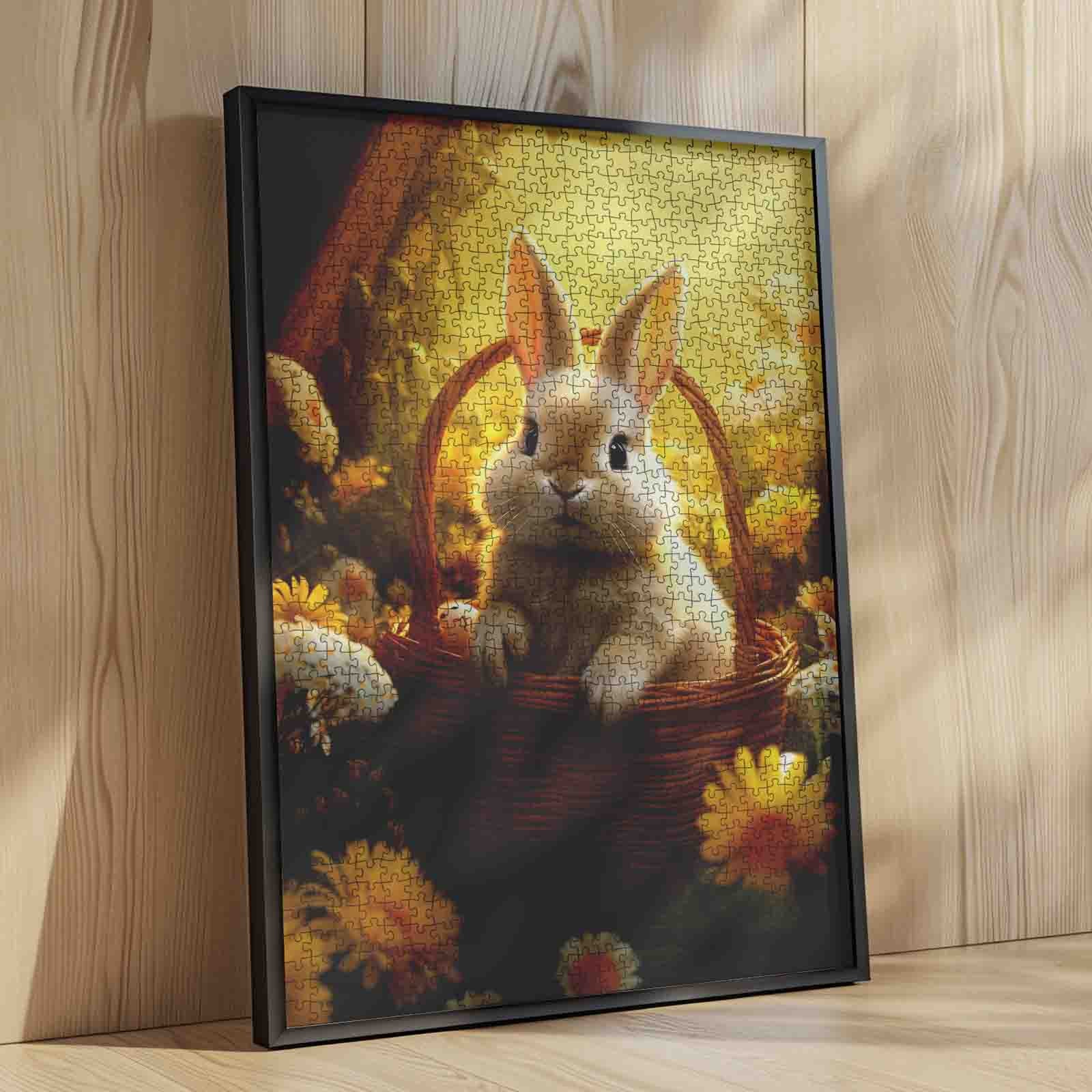 tucocoo-golden-meadow-bunny-basket-puzzle-1000-teile-hase image 4