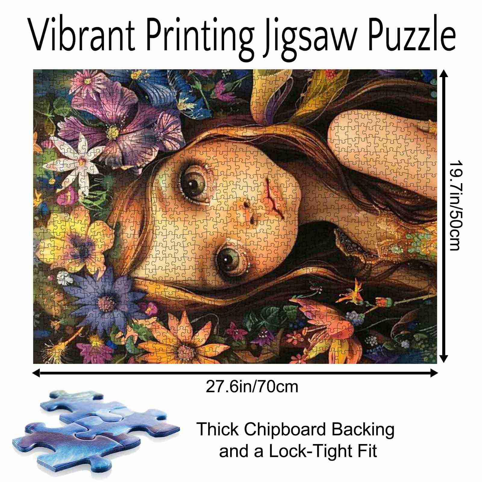 tucocoo-flower-crown-girl-puzzle-1000-teile-blumenkranz image 5