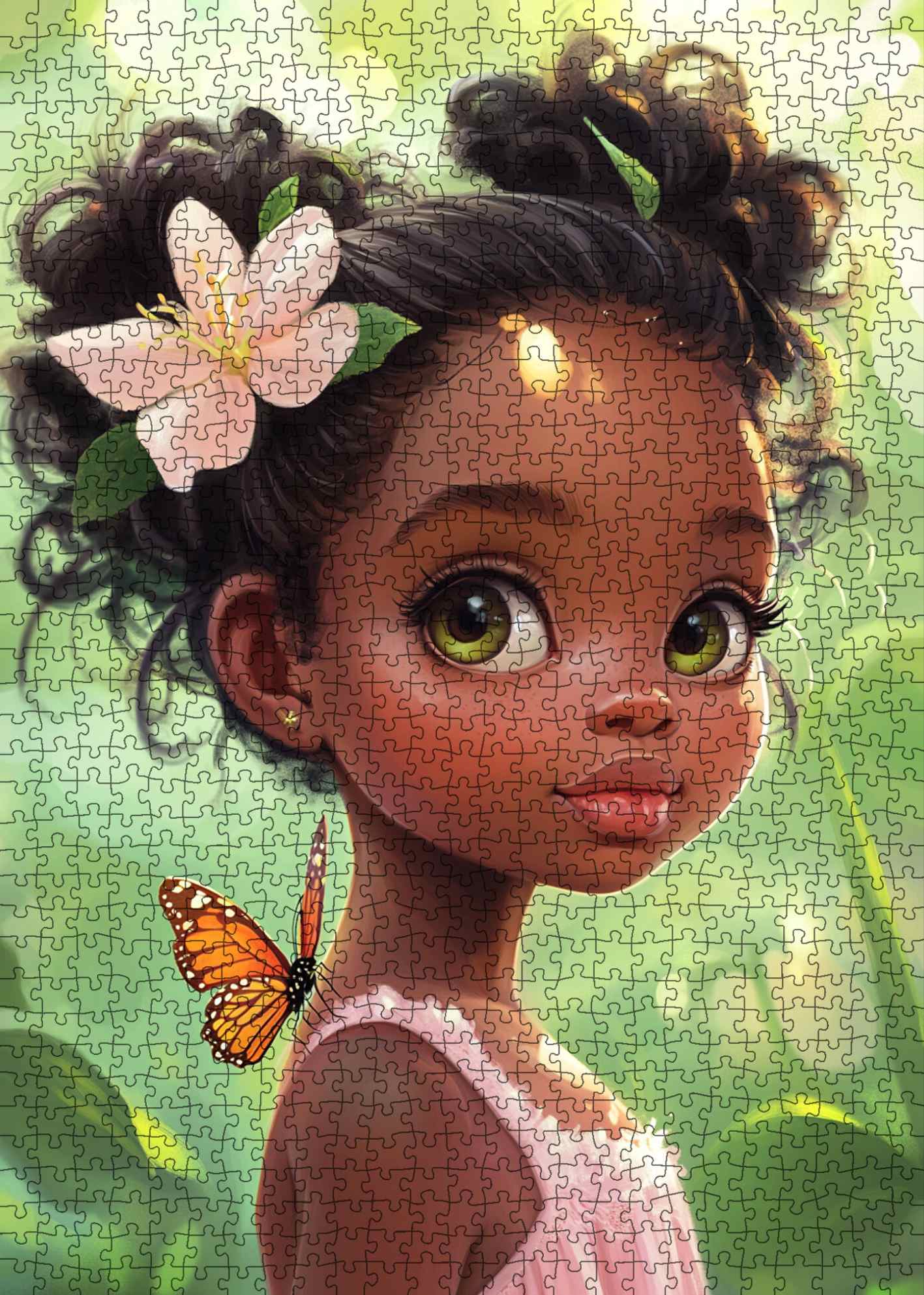 tucocoo-little-garden-dream-girl-puzzle-1000-teile-garten image 2