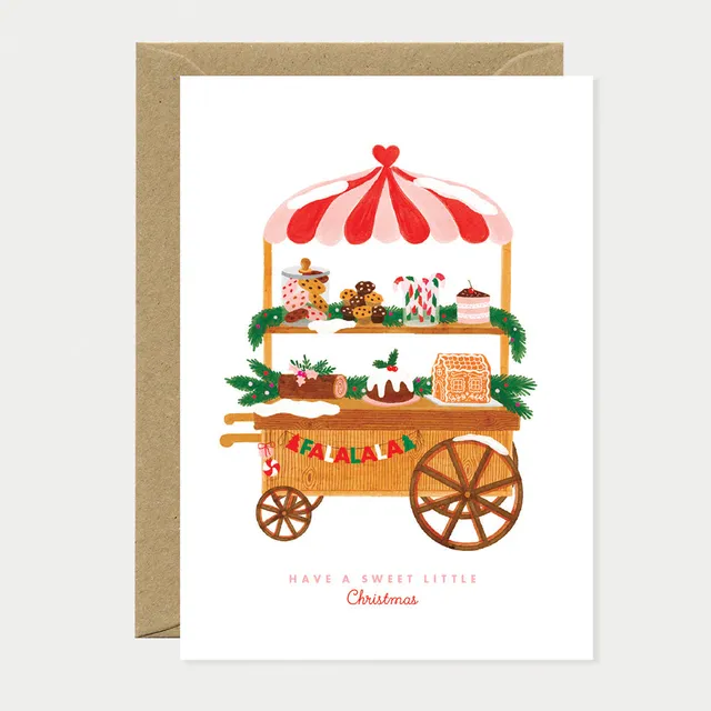 all-the-ways-to-say-sweet-little-christmas-gru-karte-a6 image 1