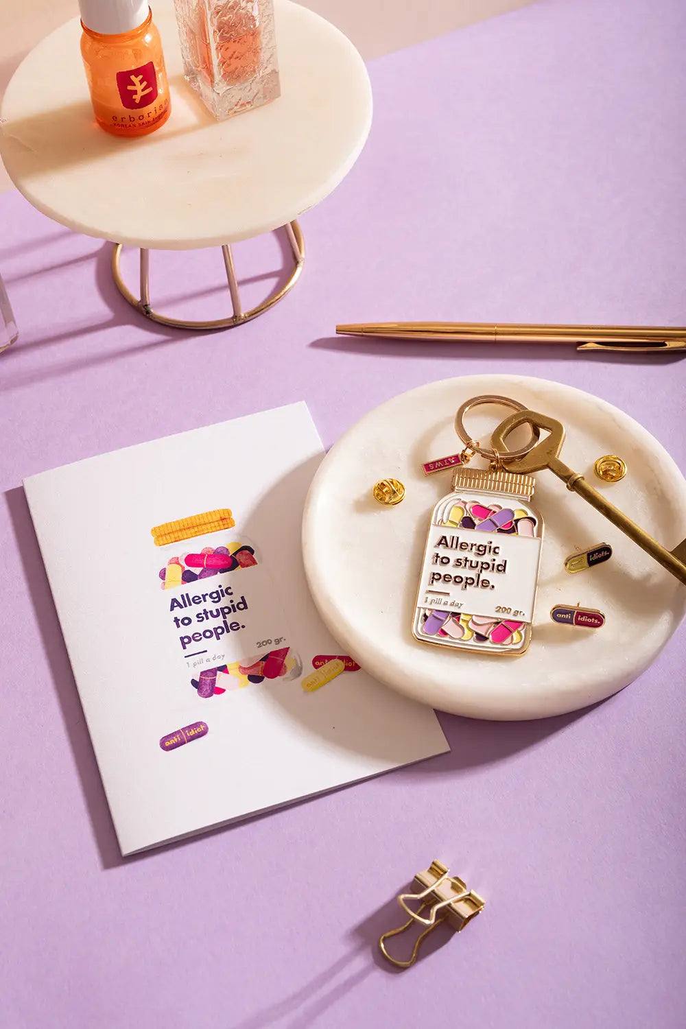 all-the-ways-to-say-greeting-cards-allergic-to-stupid-people-karte-a6 image 3