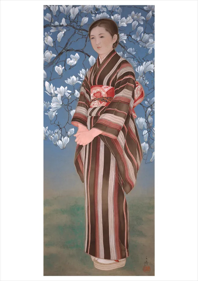 pomegranate-chiura-obata-maiden-northern-japan-karte-einzeln image 1