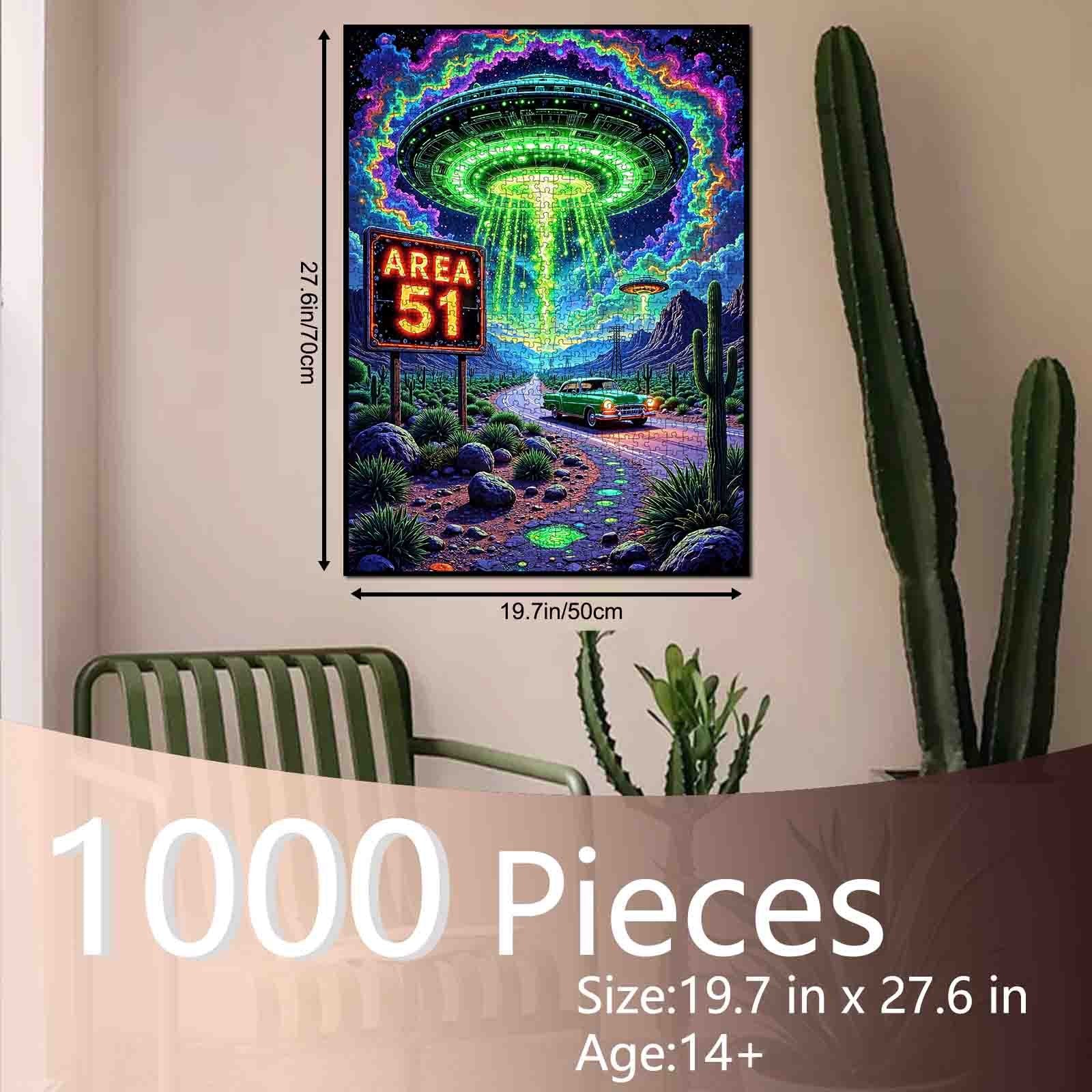 tucocoo-area-51-ufo-encounter-puzzle-1000-teile-ufo image 5